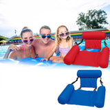 Water,Lounge,Chair,Summer,Swimming,Inflatable,Foldable,Floating,Backrest,Party