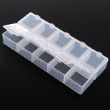 Grids,Transparent,Storage,Parts,Components,Container,Assortment,Organizer