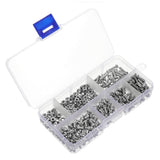 Suleve,M3ST2,300Pcs,Machine,Screw,Stainless,Steel,Assortment