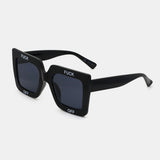 Unisex,Casual,Thick,Frame,Square,Shape,Letter,Printing,Protection,Sunglasses