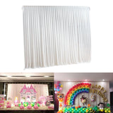 White,Stage,Background,Backdrop,Drape,Curtain,Swags,Wedding,Party