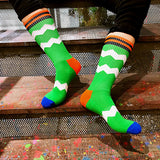 Men's,Novelty,Geometic,Pattern,Cotton,Middle,Socks,Casual,Harajuku,Style,Socks