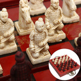 Terra,Cotta,Warriors,Figure,Chess,Chinese,Leather,Board,Games