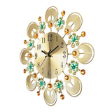 European,Retro,Flower,Diamond,Clock,Creative,Clock,Living,Decorative,Clock