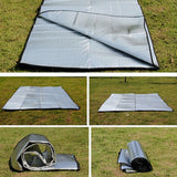 200x200CM,Aluminum,Sleeping,Picnic,Outdoor,Camping,Hiking,Traveling