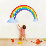 Multicoloured,Rainbow,Sticker,Bedroom,Nursery,Decals,Vinyl,Decor