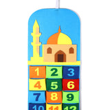 Mosque,Ramadan,Advent,Calendar,Pockets,Mubarak,Decor