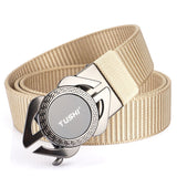 ENNIU,Automatic,Metal,Buckle,Breathable,Nylon,Tactical,Fashion,Leisure,Canvas,Waist