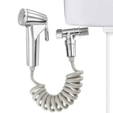 Portable,Handheld,Bidet,Sprayer,Toilet,Retractable,Spring,Adapter,Mounting,Bracket,Cleaning