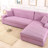 Purple,Stretch,Elastic,Cover,Solid,Slipcover,Washable,Couch,Furniture,Protector,Living