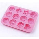 Multipurpose,Holes,Flowers,Silicone,Cream,Jelly,Pudding,Chocolate