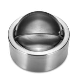 Stainless,Steel,Round,Ashtray,Lidded,Smoking,Portable,Ashtray,Cover,Windproof