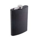 Ounce,Stainless,Steel,Matte,Green,Lacquered,Flask,Outdoor,Leisure,Bottle