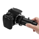 1.25inch,Black,Extension,Astronomical,Telescope,Mount,Adapter,Canon,Camera