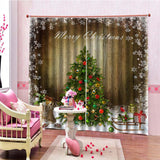 Print,Window,Curtain,Drapery,Screen,Panel,Christmas,Decoration