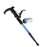 IPRee,Outdoor,Adjustable,Trekking,Sections,Walking,Stick,Crutch,Camping,Climbing,Alpenstock