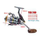 Spinning,Fishing,Metal,Fishing,Tackle,TEB200,Shaft