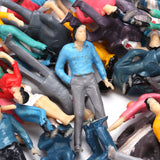 50Pcs,Sizes,Painted,Model,People,Figure,Seated,Passenger