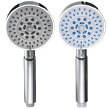 Universal,Function,Showerhead,Chrome,Large,Handset,Shower