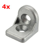 Suleve,ZAS20,Steel,Angle,Bracket,Corner,Brackets,alloy,20x20mm