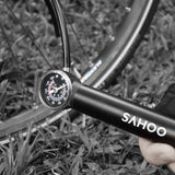 SAHOO,311403,Mountain,Bicycle,Gauge,Reversible,Presta,Schrader,Pressure