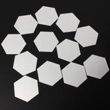 12Pcs,Mirror,Sticker,Hexagon,Removable,Acrylic,Mirror,Decor