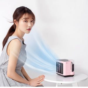 Portable,Negative,Conditioning,Humidifier,Purifier,Water,Cooling,Charging,Desktop,Cooling,Night,Light