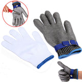 Grade,Safety,Proof,Resistant,Stainless,Steel,Metal,Glove