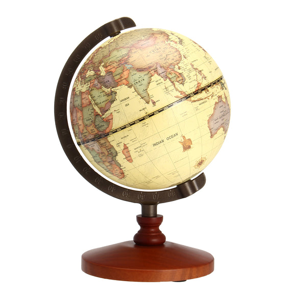 Vintage,Desktop,Table,Rotating,Earth,World,Globe,Antique,Geography,Decor,Toys