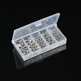 200Pcs,Fishing,Solid,Rings,Jigging,Double,Circle,Connector