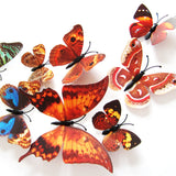 12pcs,Butterfly,Design,Decal,Stickers,ations