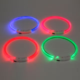 Rechargeable,Waterproof,Flashing,Light,Collar