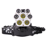 XANES,3200LM,Modes,Headlamp,3*18650,Battery,Interface