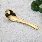 Rainbow,Stainless,Steel,Chinese,Spoon,Round,Scoop,South,Scoop,Thick,Cooking,Spoon,Colors