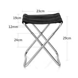 ZANLURE,Outdoor,Camping,Fishing,Folding,Chair,Ultralight,Aluminum,Alloy,Stool,Portable,Chair