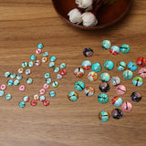 100Pcs,Round,Mixed,Glass,Patch,Crafted,Handcrafted,Tiles,Jewelry,Making,Decorations