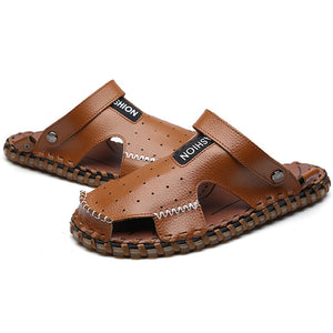 Outdoor,Summer,Leather,Casual,Round,Beach,Slipper,Sport,Shoes,Sandals