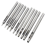 10PCS,Drilling,Leather,Punching,Tools,Punches,Handmade,Round,Hollow