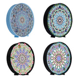 Mandala,Diamond,Painting,Light,Embroidery,Drill,Craft,Decor