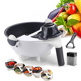 Multifunctional,Vegetable,Slicer,Drain,Basket,Household,Potato,Slicer,Radish,Grater,Kitchen,Tools,Drain,Basket,Vegetable,Cutter