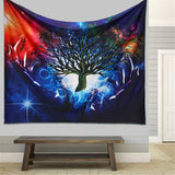 Psychedelic,Tapestry,Print,Hanging,Blanket,Decor,Bedspread