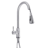 Kitchen,Faucet,Mixer,Spout,Finish,Brushed,Swivel,Spray,Swivel