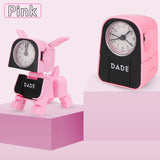 Deformed,Puppy,Clock,Children's,Alarm,Clock,Lovely,Cartoon,Table,Clock