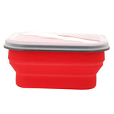 KCASA,Collapsible,Silicone,Lunch,Foldable,Bento,Container,Tableware