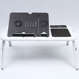 Cooling,Laptop,Portable,Folding,Notebook,Stand,Study,Table,Mouse,Holder