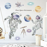 Space,Theme,Astronaut,Sticker,Dormitory,Living,Decor,Bedroom,Decoration