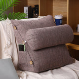 Adjustable,Cushion,Plush,Cushion,Pillow,Detachable,Triangle,Office,Chair,Waist,Support