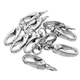 10Pcs,37.5mm,Silver,Alloy,Swivel,Spring,Trigger,8.5mm,Round