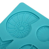 Silicone,Adorable,Coral,Starfish,Shell,Ocean,Embossing,Mould,Kitchen