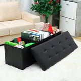 Multifunctional,Storage,Stool,Leather,Ottoman,Bench,Footrest,Footstool,Square,Chair,Office,Furniture